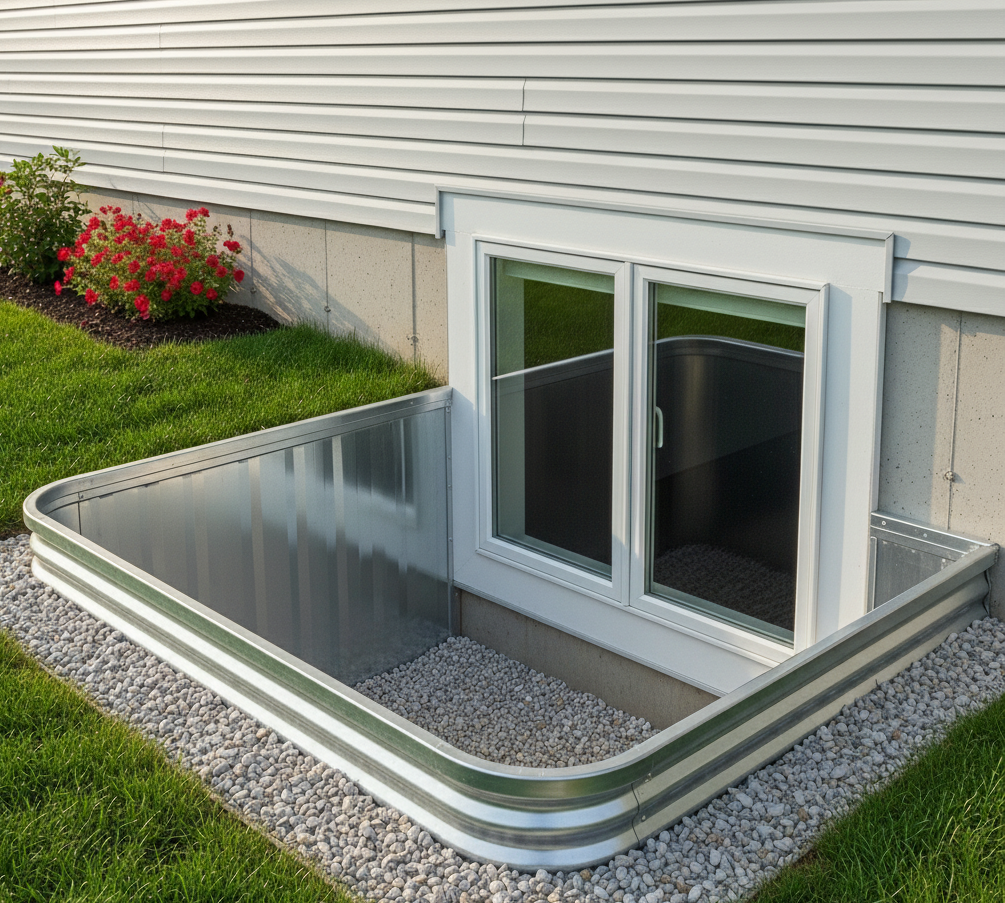 Egress basement window by empcontracting.ca