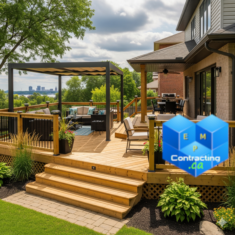 Custom decks and living spaces